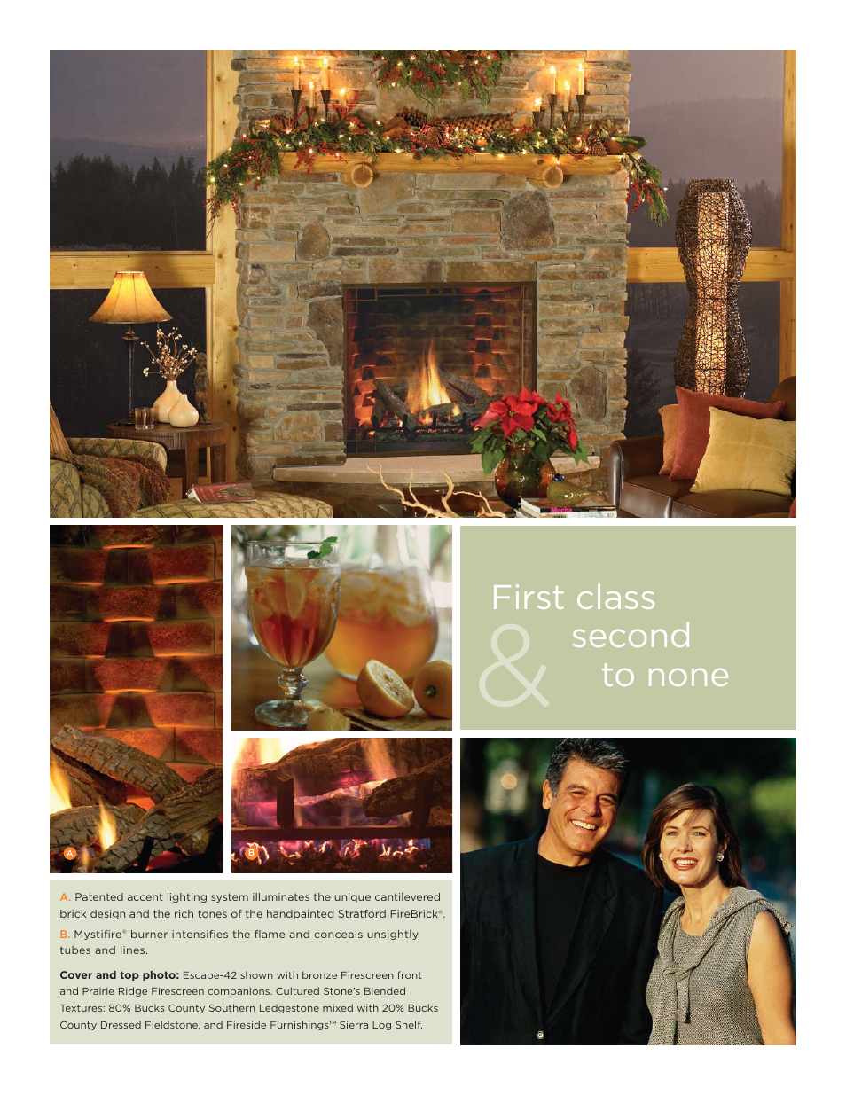 First class second to none | Hearth and Home Technologies ESCAPE-36DV User Manual | Page 2 / 4