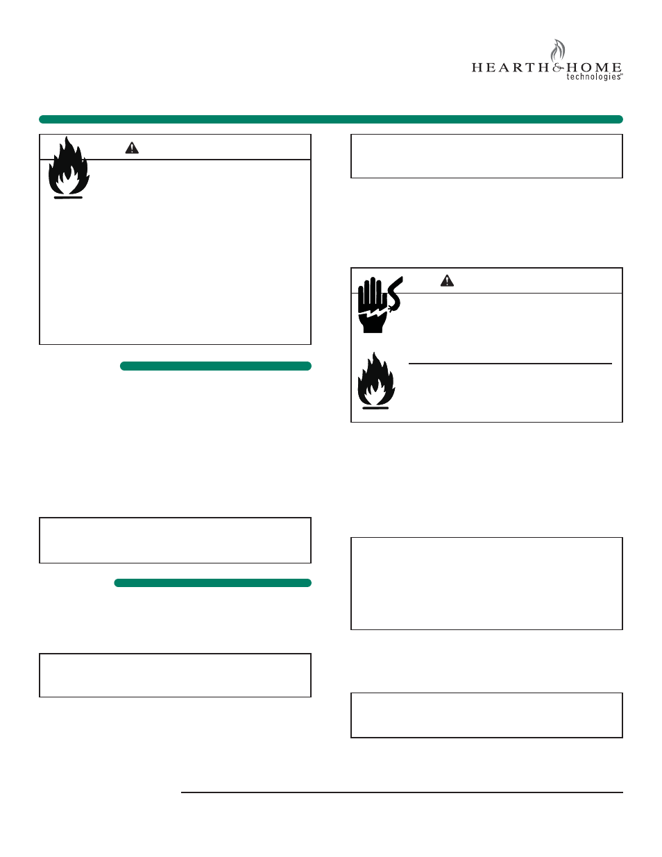 Hearth and Home Technologies Multifunction Wall Control WSK300 User Manual | 16 pages