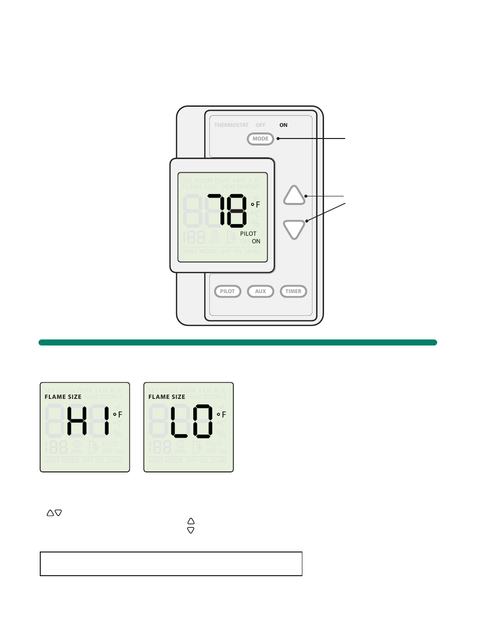 Wall control - wsk300, Control specifi cations, Function - on mode | Wall control | Hearth and Home Technologies Multifunction Wall Control WSK300 User Manual | Page 8 / 16