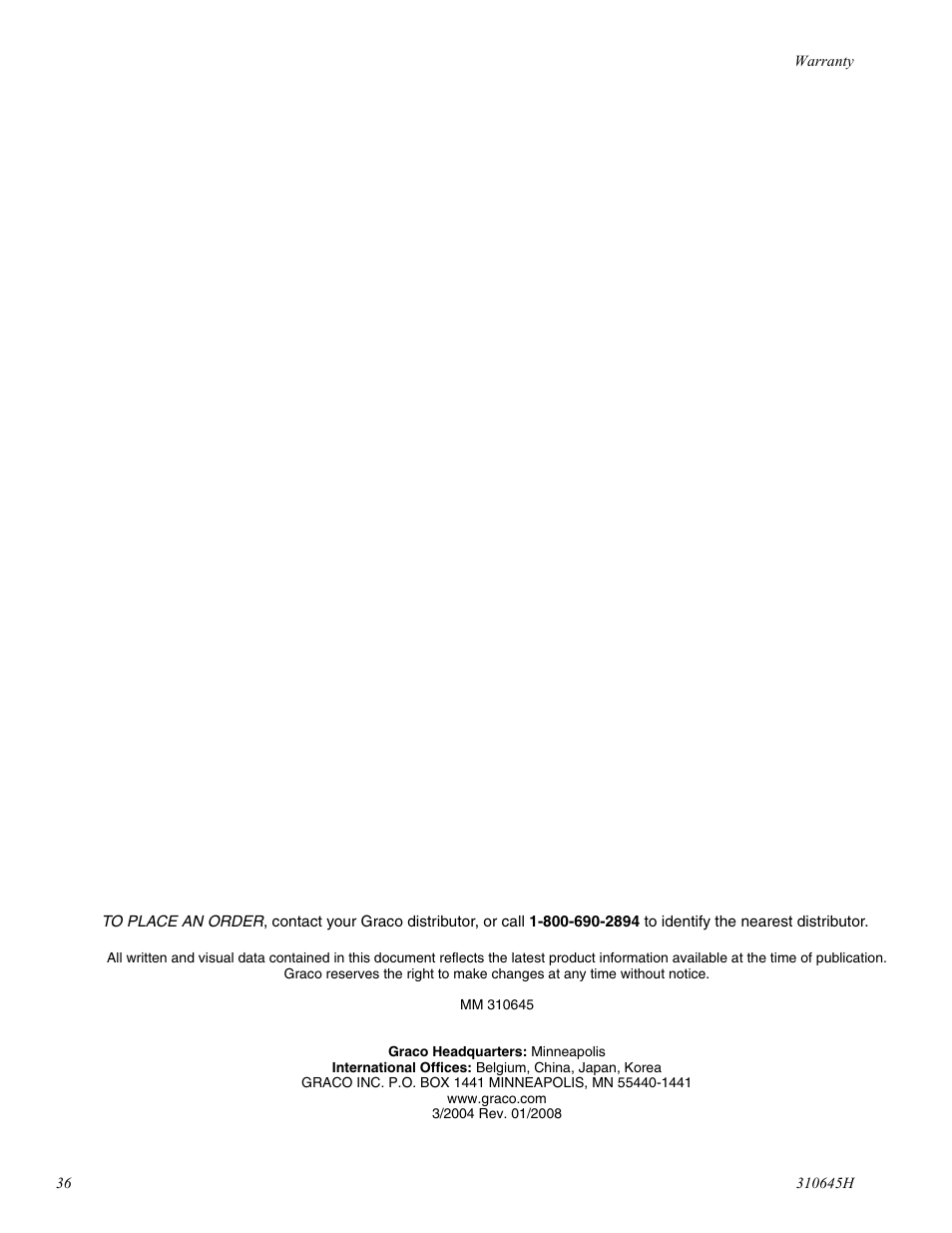 Healthyway 310645H User Manual | Page 36 / 36