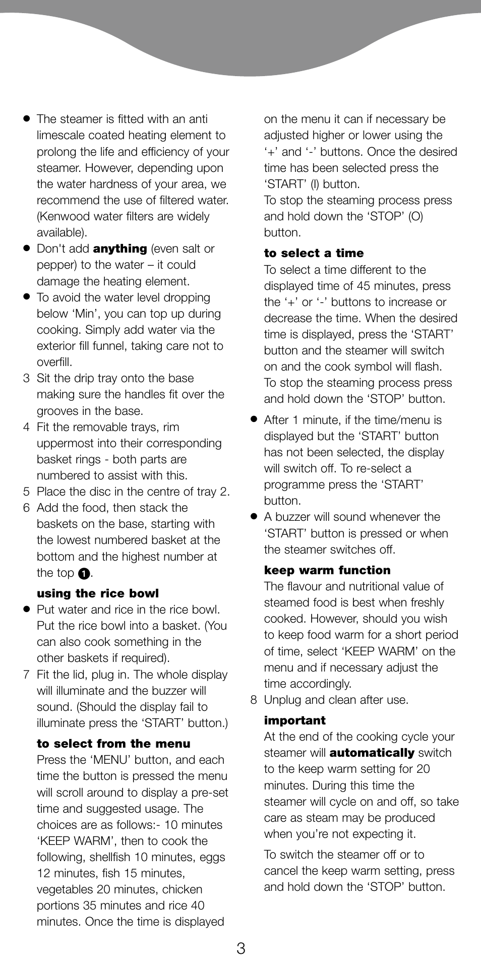 Kenwood FS560 User Manual | Page 6 / 115