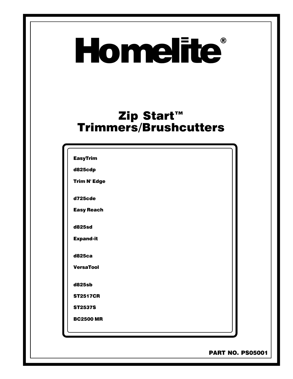 Homelite UT20729 User Manual | 18 pages