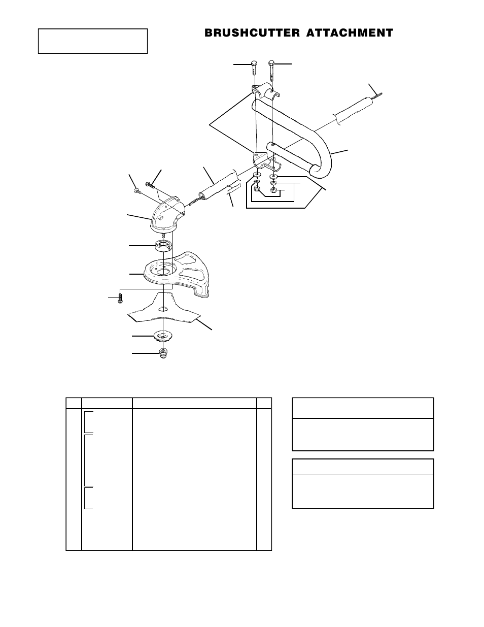 Brushcutter attachment | Homelite UT20729 User Manual | Page 17 / 18