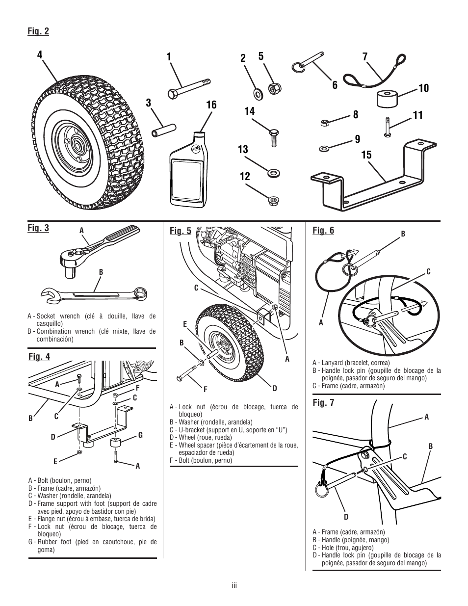 Homelite UT903650 User Manual | Page 3 / 60