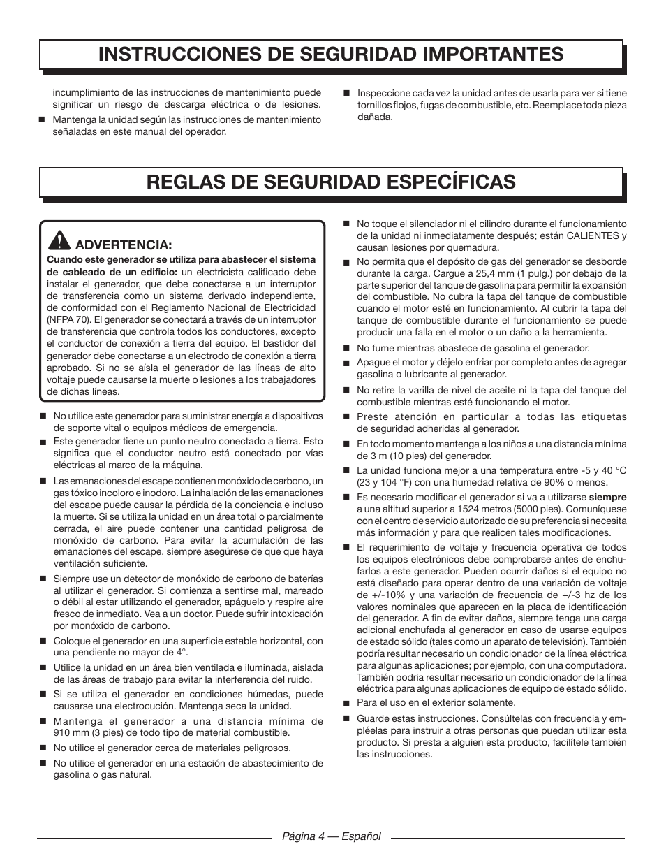 Homelite UT903650 User Manual | Page 44 / 60