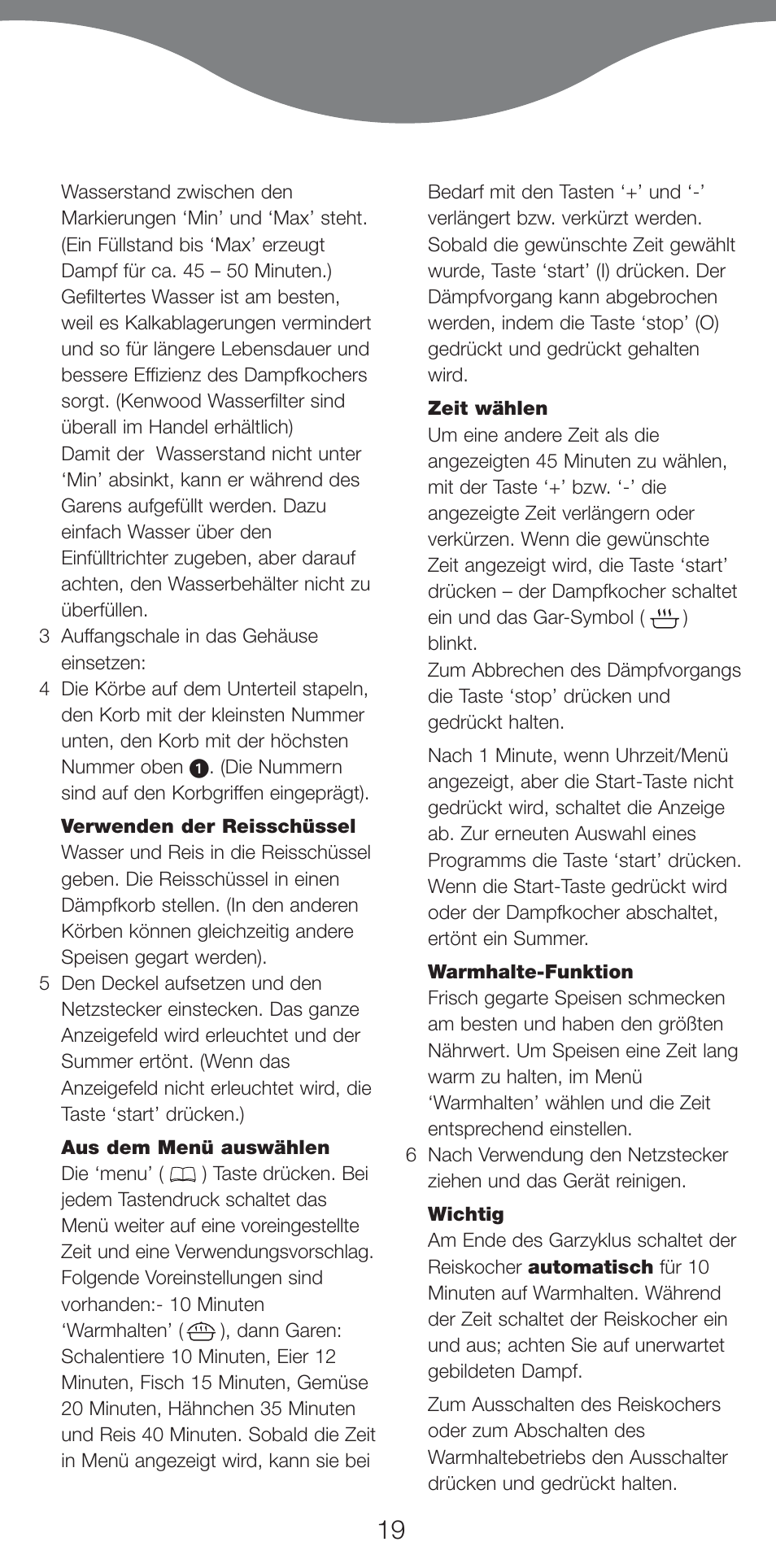 Kenwood FS460 User Manual | Page 21 / 102