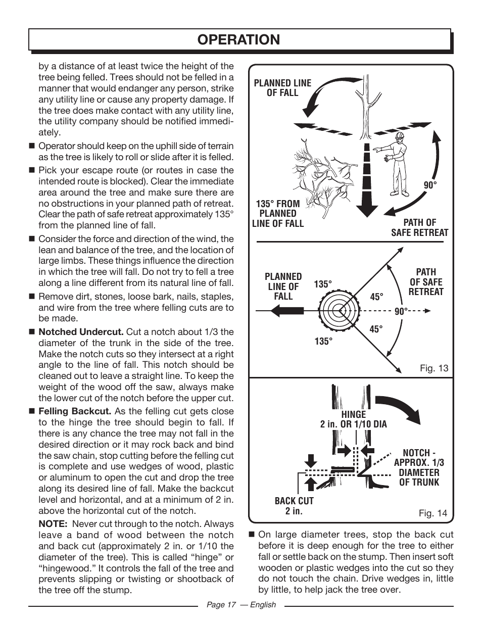 Operation | Homelite UT43103 User Manual | Page 17 / 92