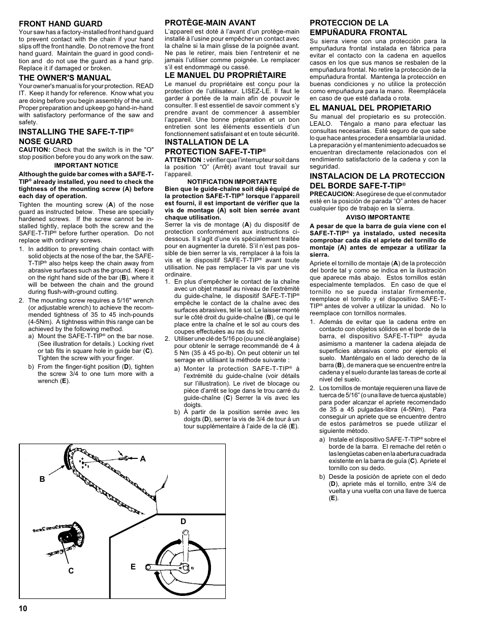 Homelite ut 10910 User Manual | Page 10 / 40