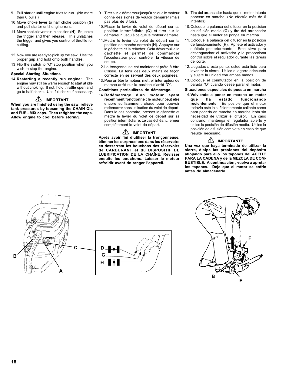 Homelite ut 10910 User Manual | Page 16 / 40