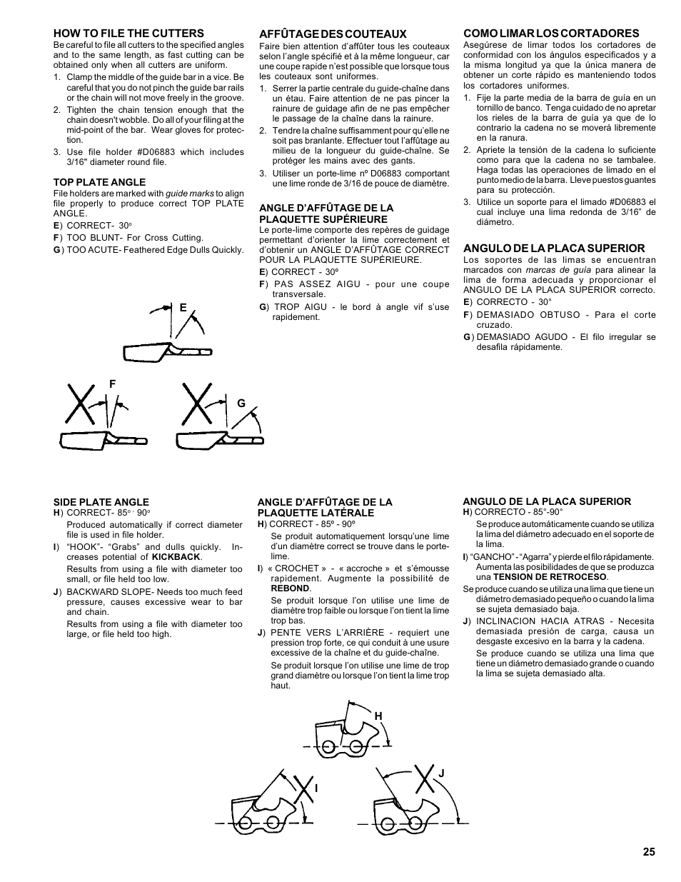 Homelite ut 10910 User Manual | Page 25 / 40