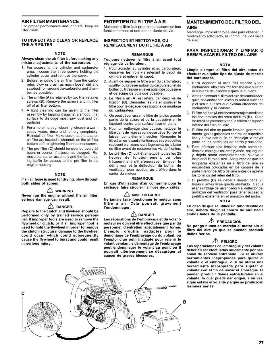 Homelite ut 10910 User Manual | Page 27 / 40