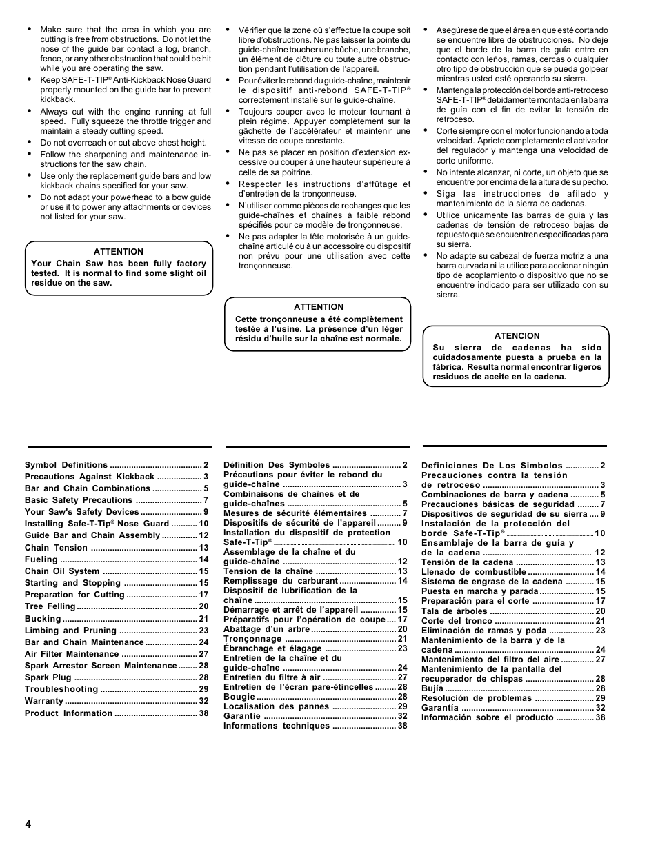 Homelite ut 10910 User Manual | Page 4 / 40