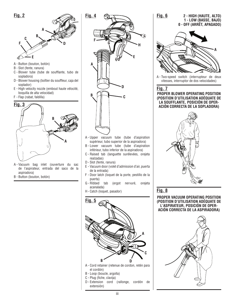 Homelite UT42120 User Manual | Page 3 / 38