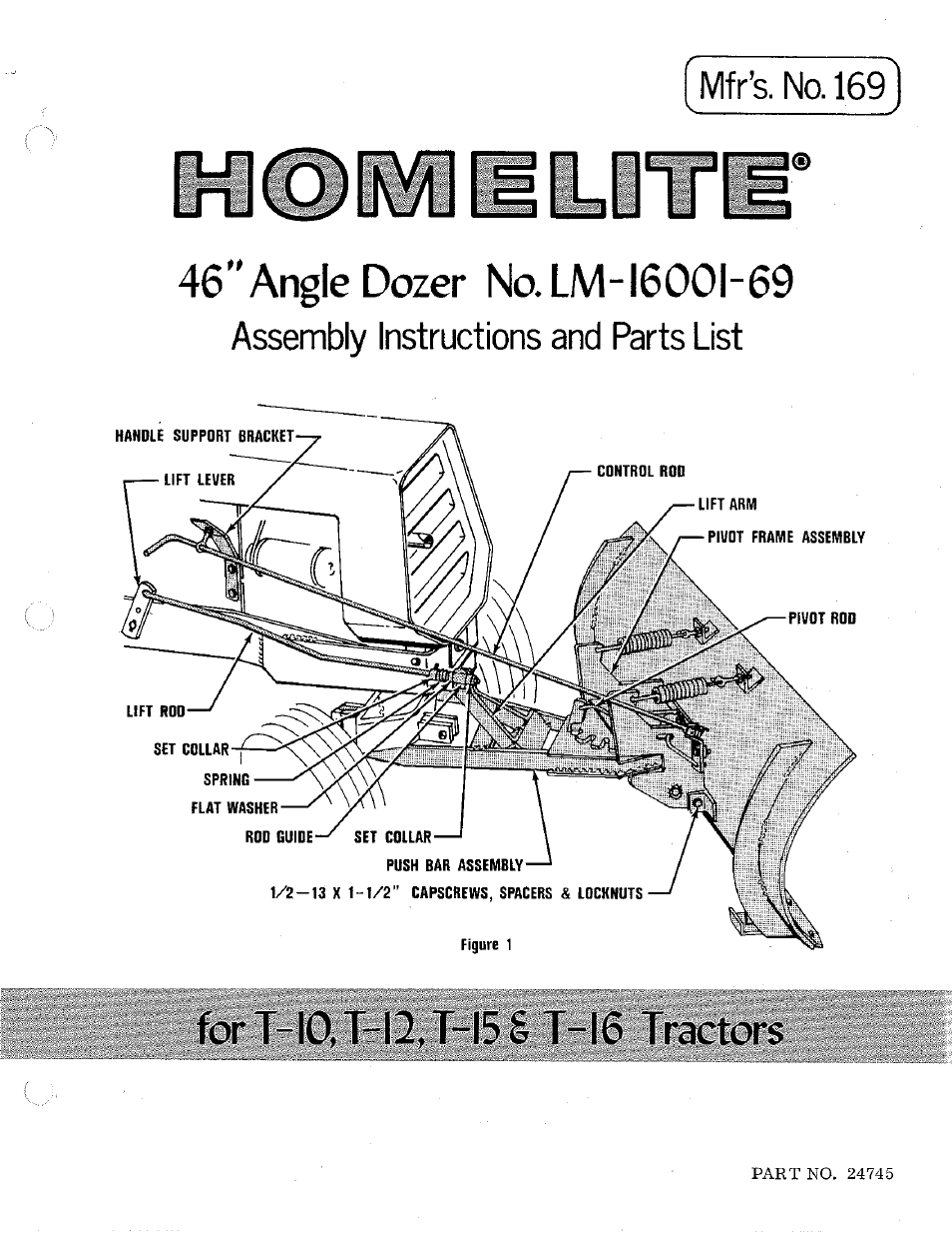 Homelite LM-16001-69 User Manual | 4 pages