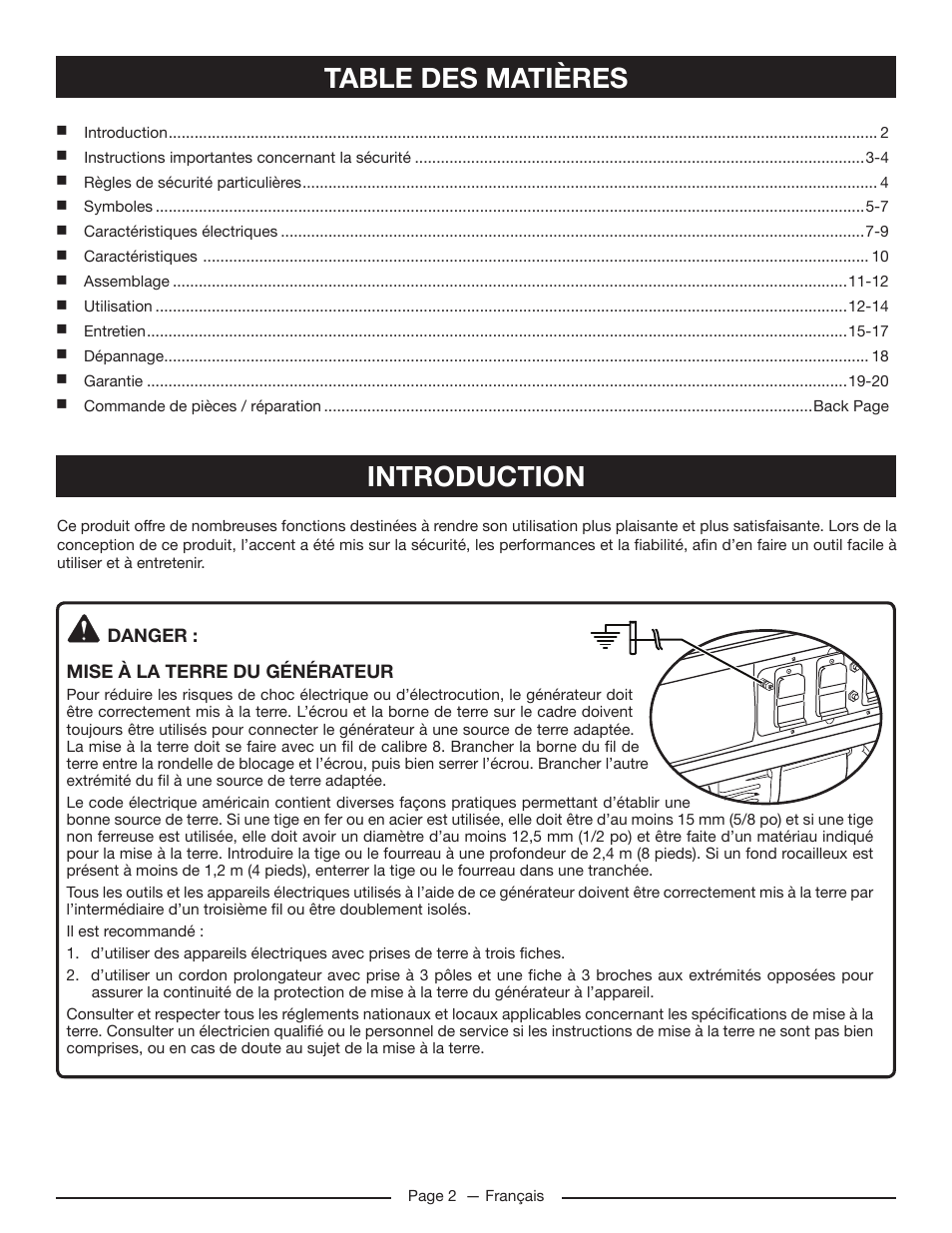 Homelite HG5022P User Manual | Page 24 / 60