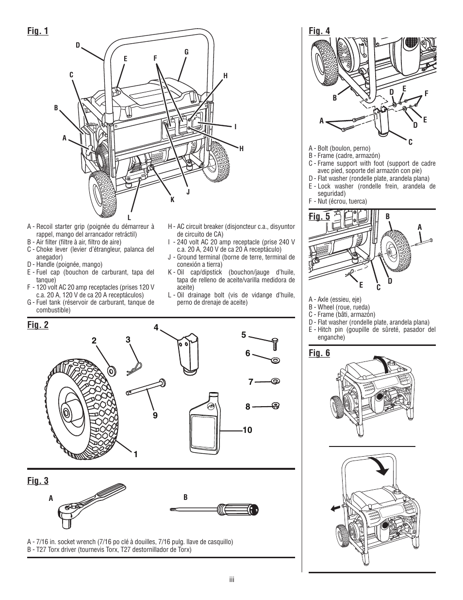 Homelite HG5022P User Manual | Page 3 / 60