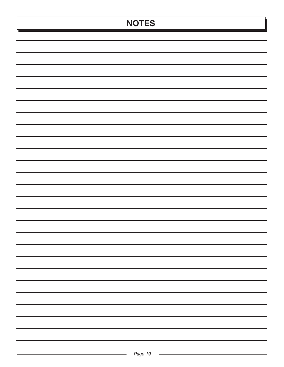 Homelite MIGHTYLITE UT08981 User Manual | Page 19 / 20