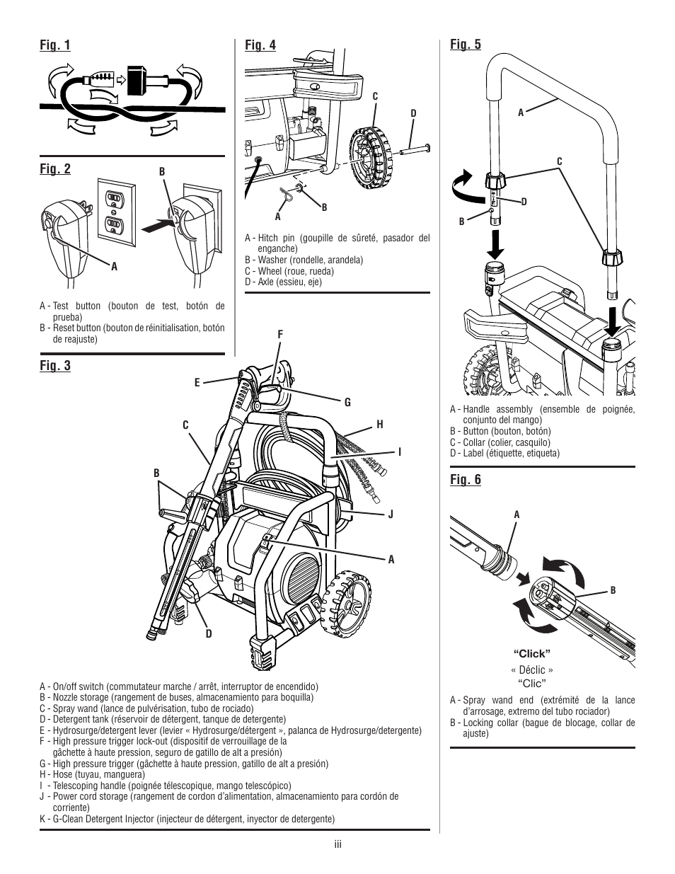 Homelite HL80220 User Manual | Page 3 / 48