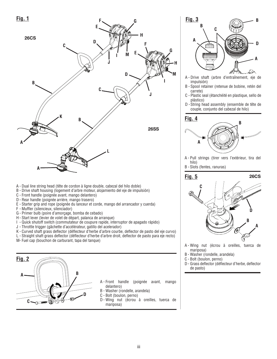 Homelite UT32000 User Manual | Page 3 / 44