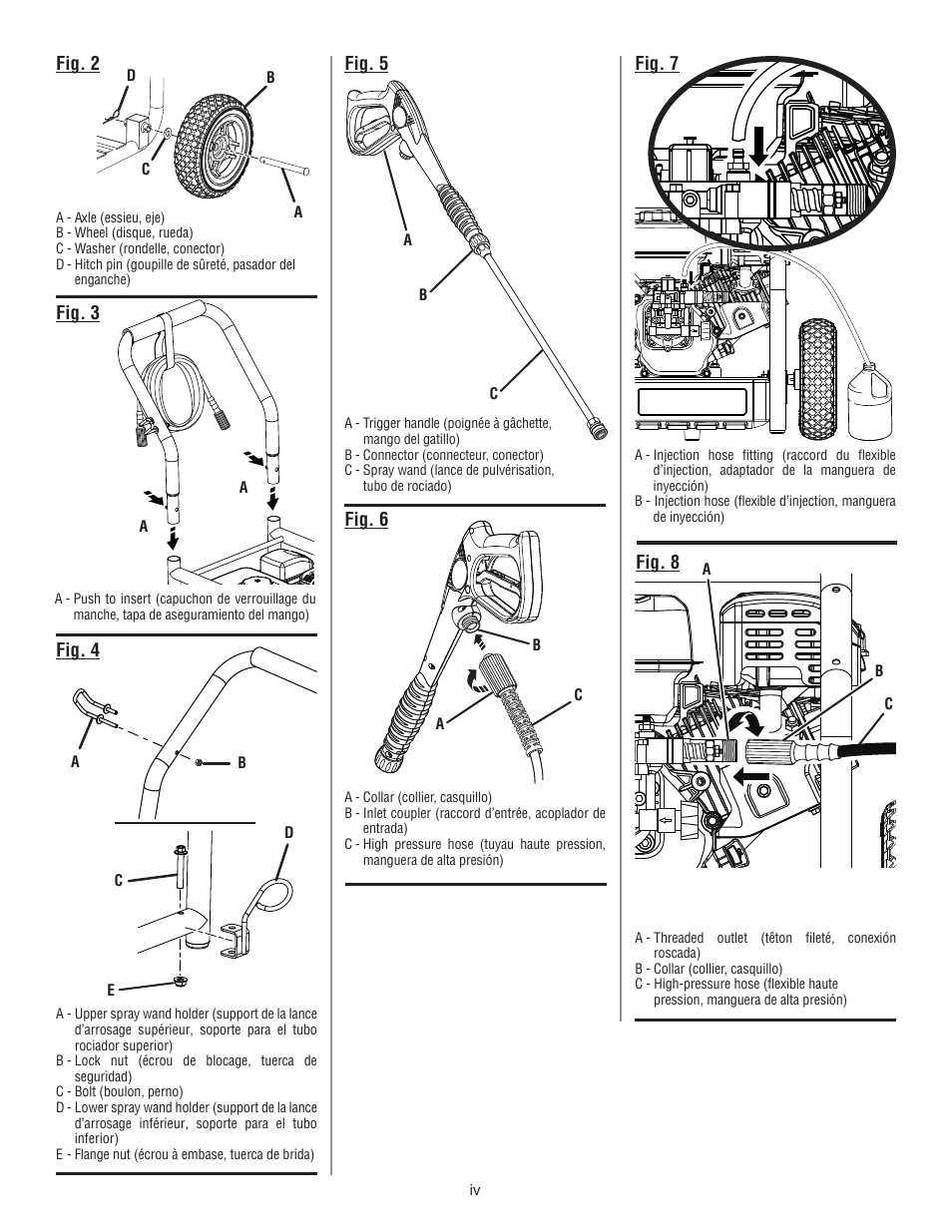 Homelite HL252300 User Manual | Page 4 / 54