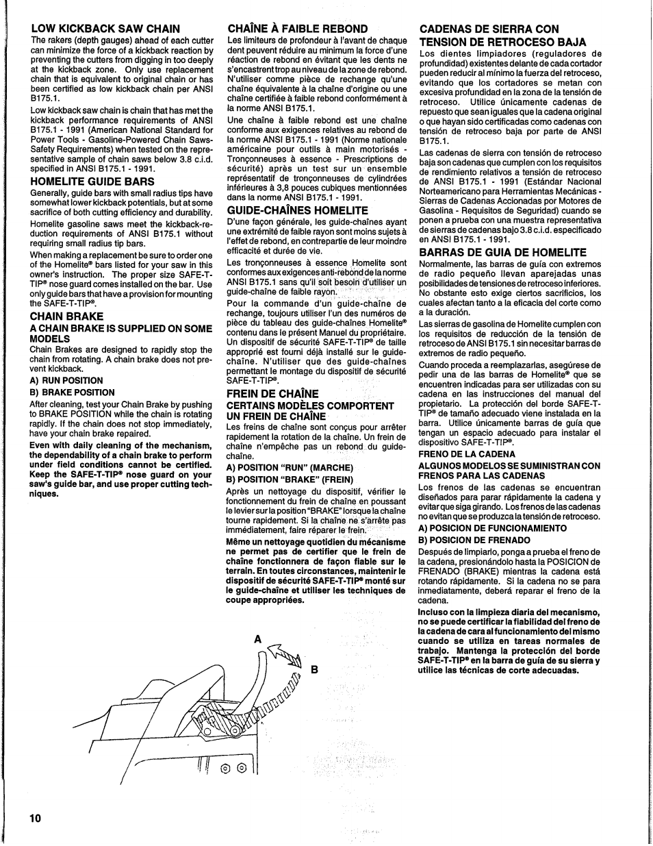 Homelite UH10817 User Manual | Page 10 / 43