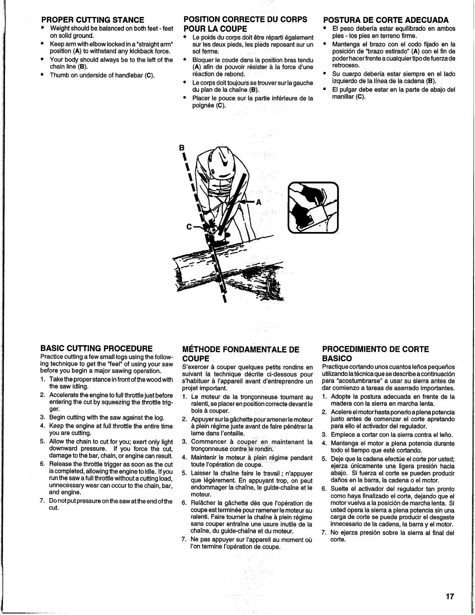 Homelite UH10817 User Manual | Page 17 / 43
