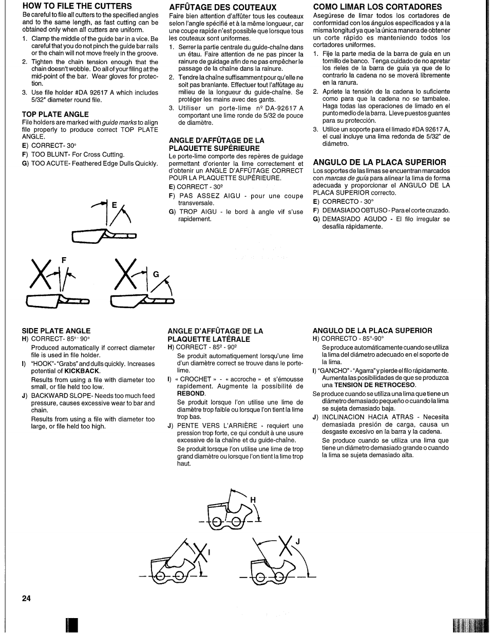 Homelite UH10817 User Manual | Page 24 / 43