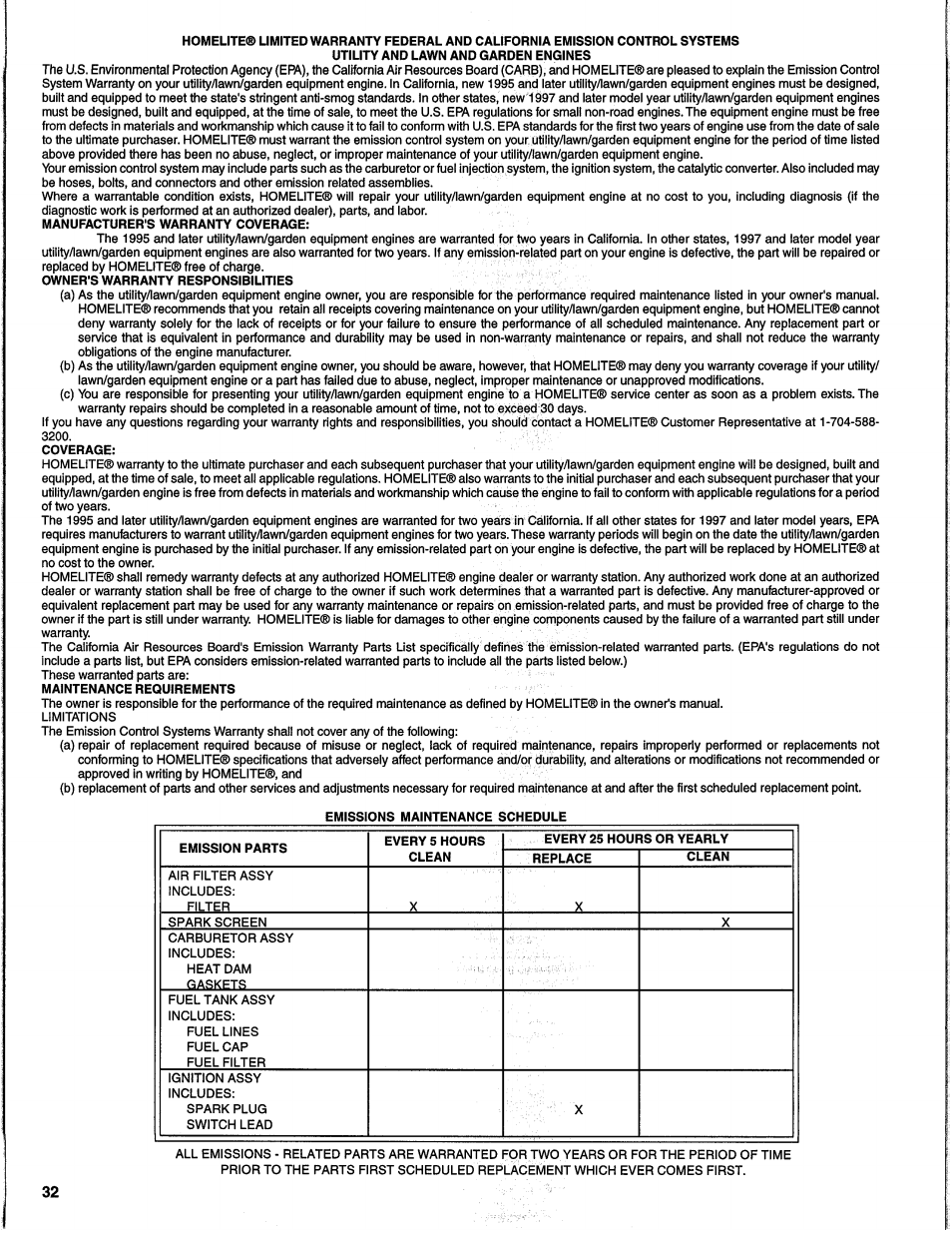 Homelite UH10817 User Manual | Page 31 / 43