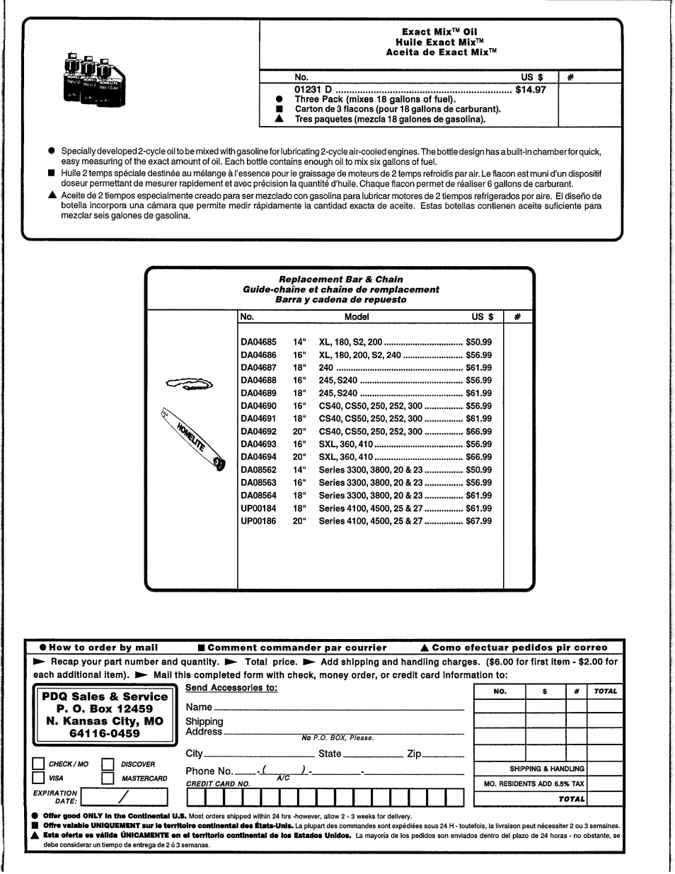 Homelite UH10817 User Manual | Page 43 / 43