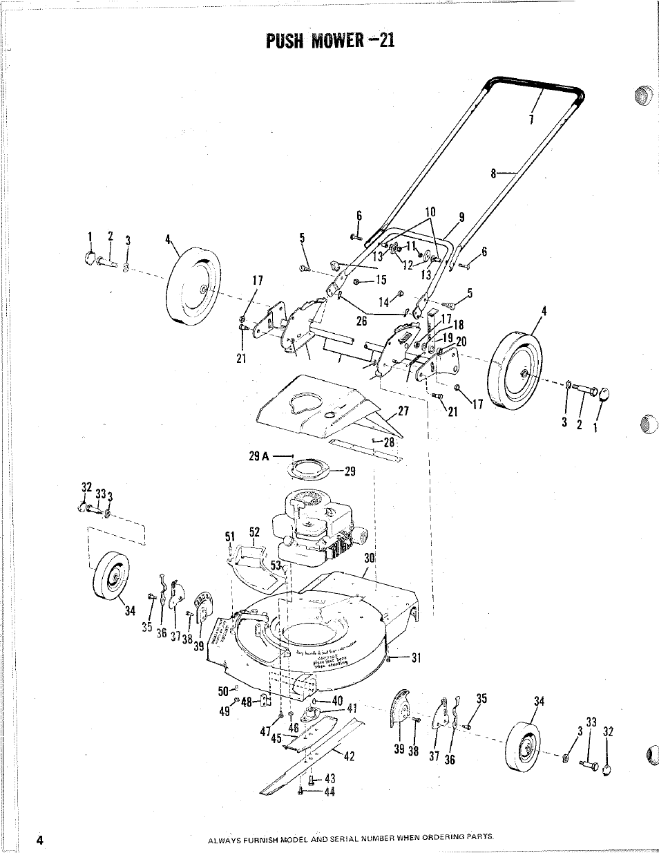 Posh mower-^21 | Homelite M-21S User Manual | Page 4 / 12