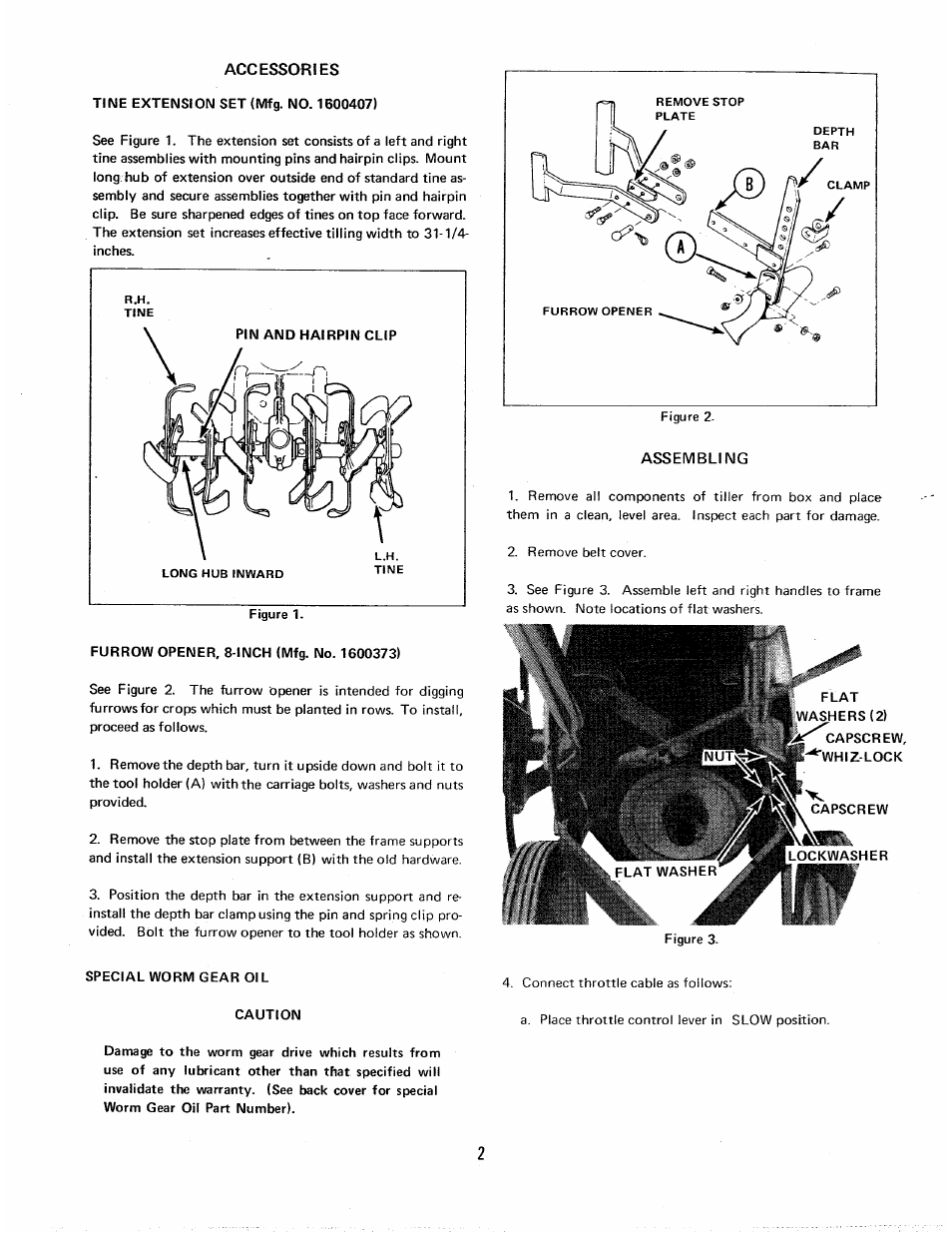 Homelite 1600407 User Manual | Page 3 / 16