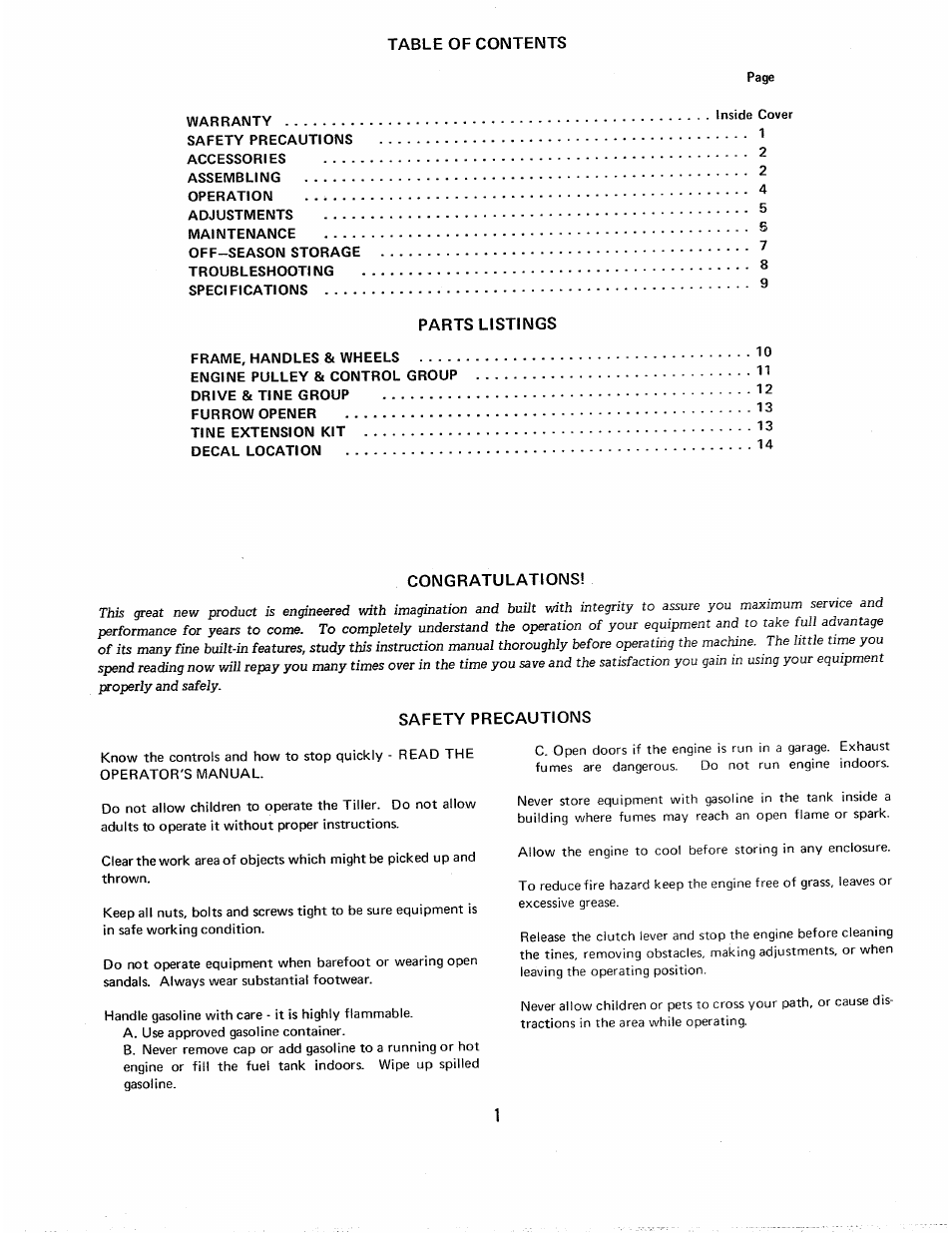 Homelite 1600407 User Manual | Page 4 / 16