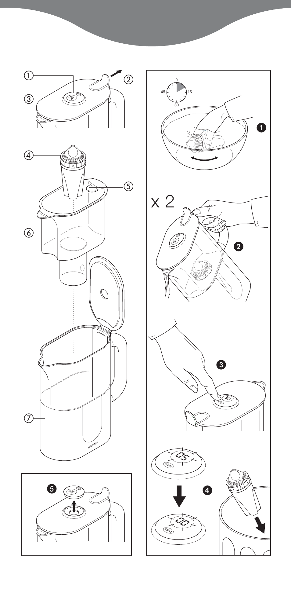Kenwood WF970 User Manual | Page 4 / 40