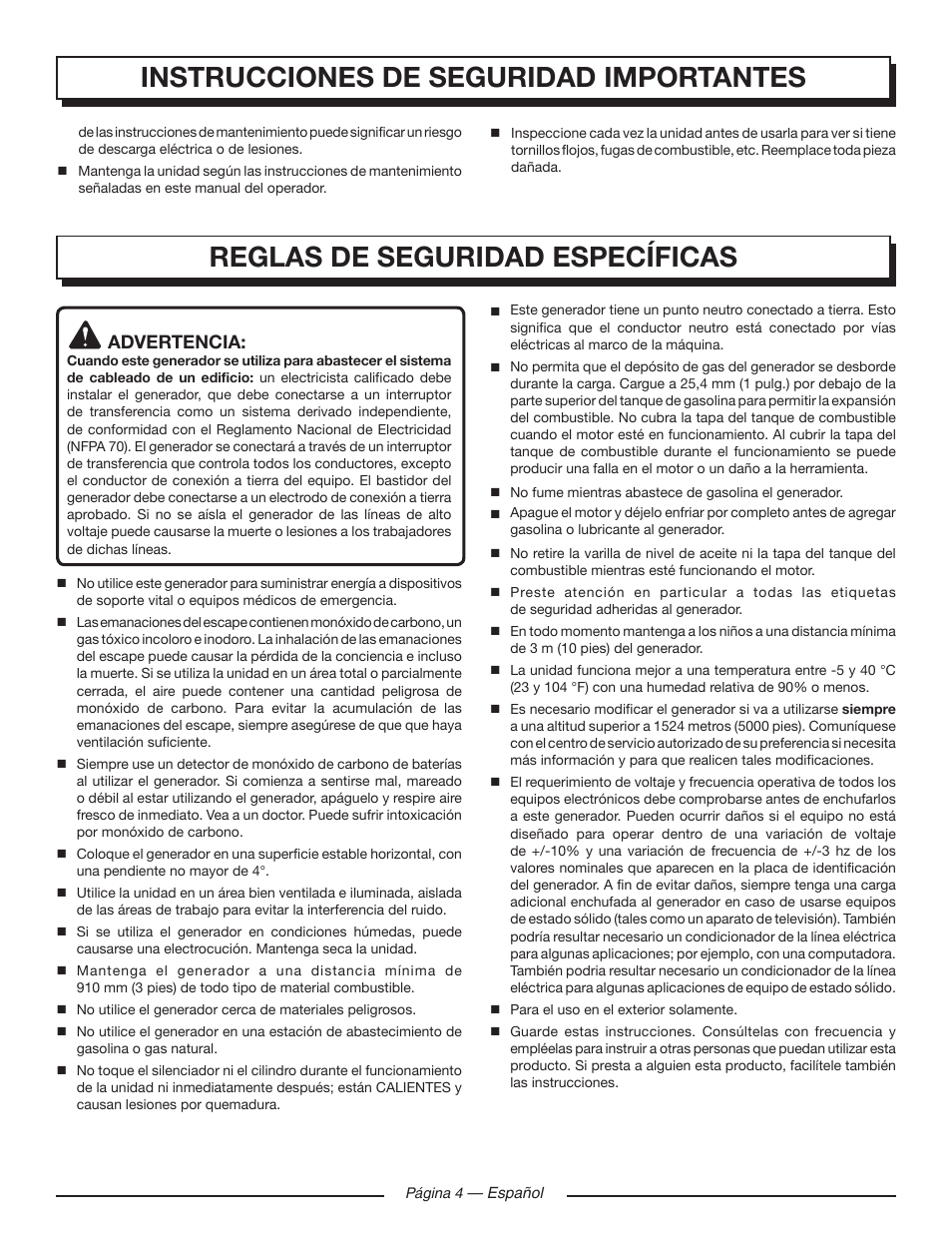 Homelite UT905011 User Manual | Page 46 / 64