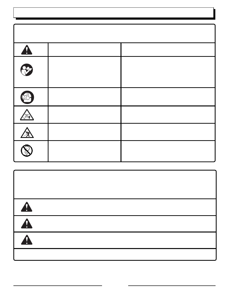 Symbols, Danger, Warning | Caution, Save these instructions | Homelite UT20933 User Manual | Page 4 / 22