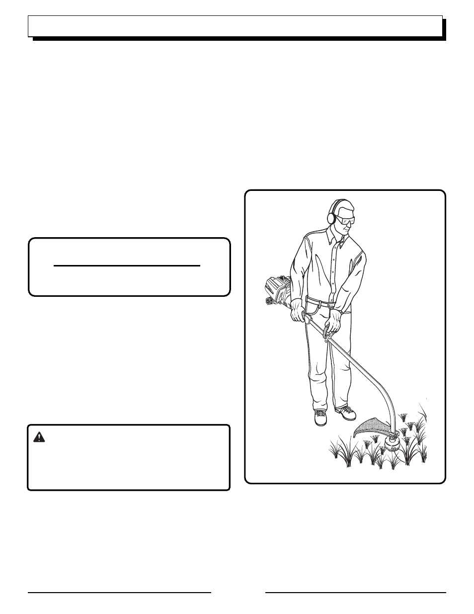 Operation, Warning | Homelite UT20933 User Manual | Page 9 / 22