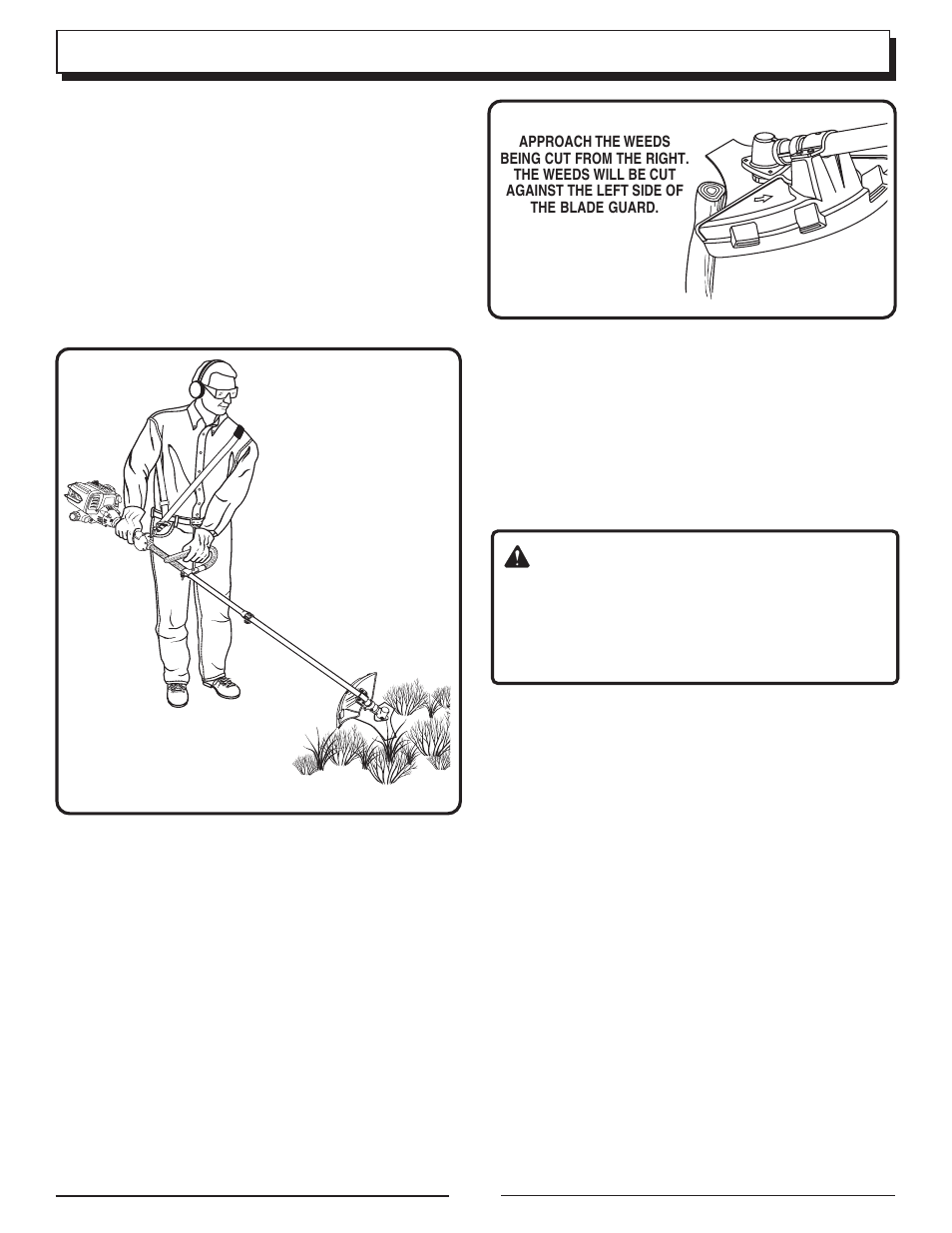 Operation, Warning | Homelite UT70127A User Manual | Page 14 / 24