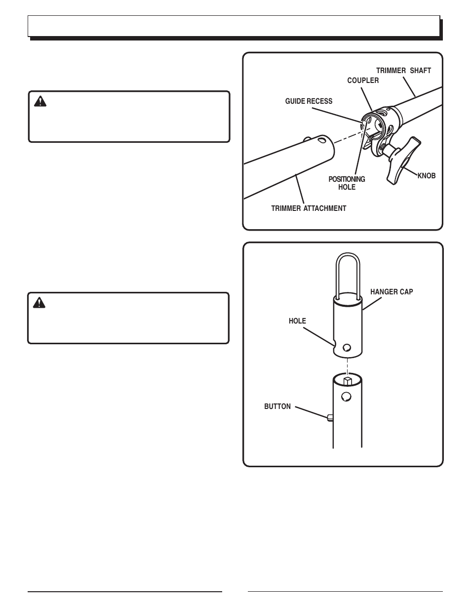 Assembly, Warning | Homelite UT70127A User Manual | Page 7 / 24