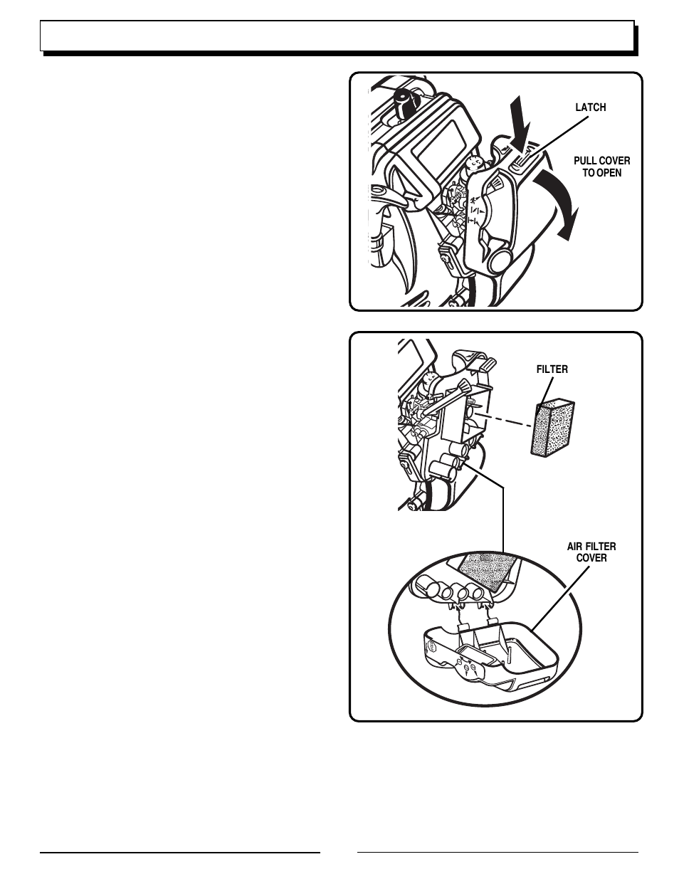 Maintenance, Cleaning the exhaust port and silencer, Spark arrester | Replacing and cleaning air filter | Homelite UT70131 User Manual | Page 17 / 22