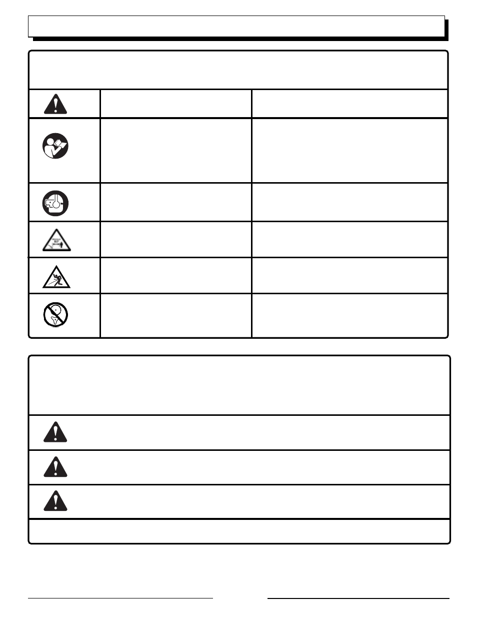 Symbols, Danger, Warning | Caution, Save these instructions | Homelite VERSA TOOL UT20818A User Manual | Page 4 / 20