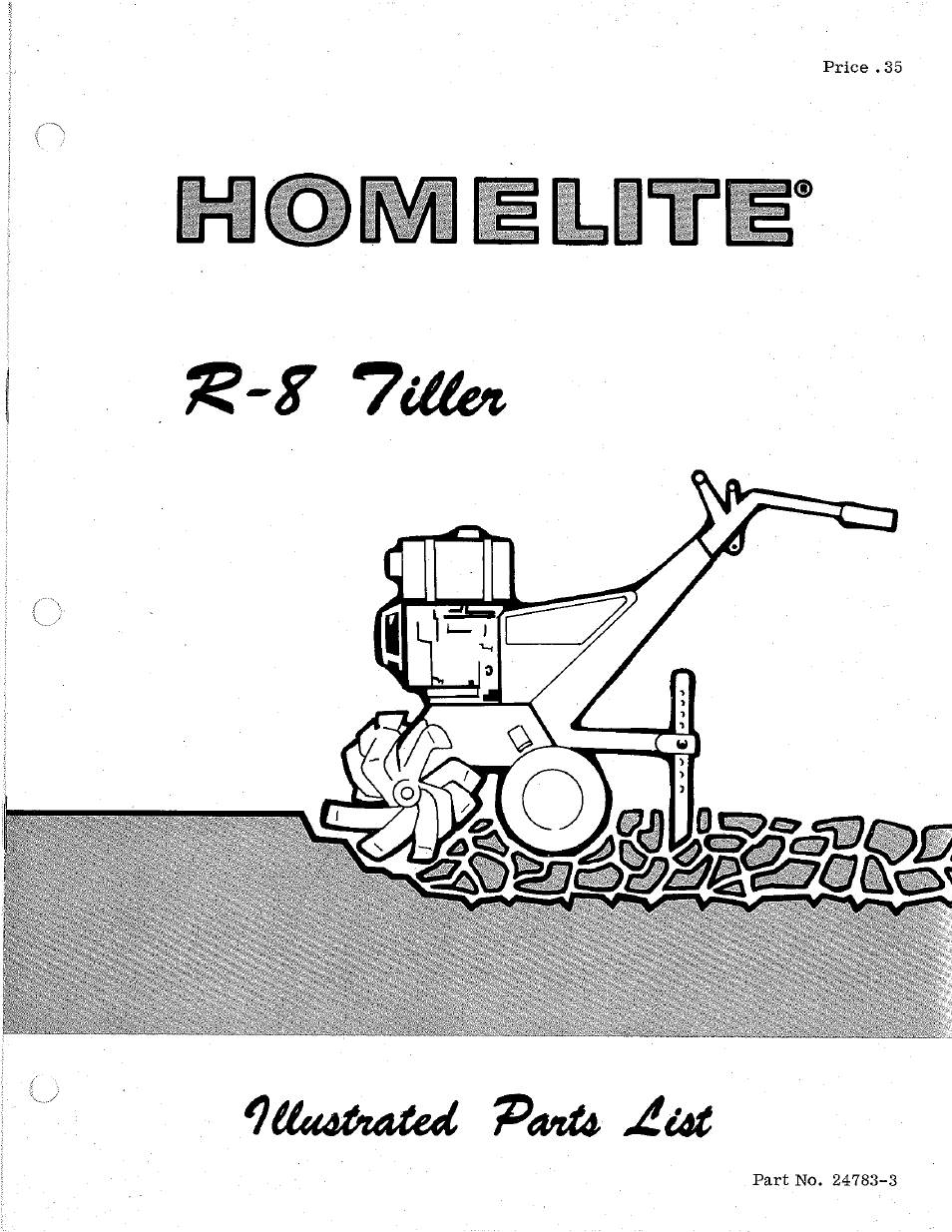 Homelite R-8 User Manual | 12 pages