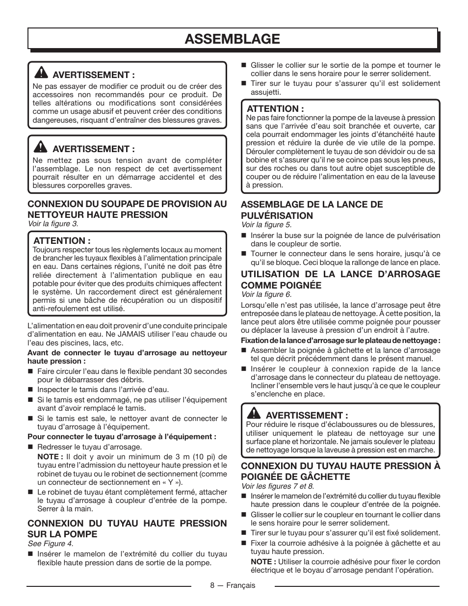 Assemblage | Homelite UT80715 User Manual | Page 22 / 42