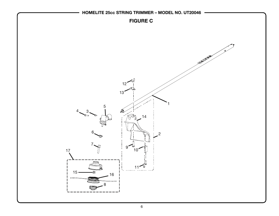 Homelite UT-20006 User Manual | Page 6 / 8