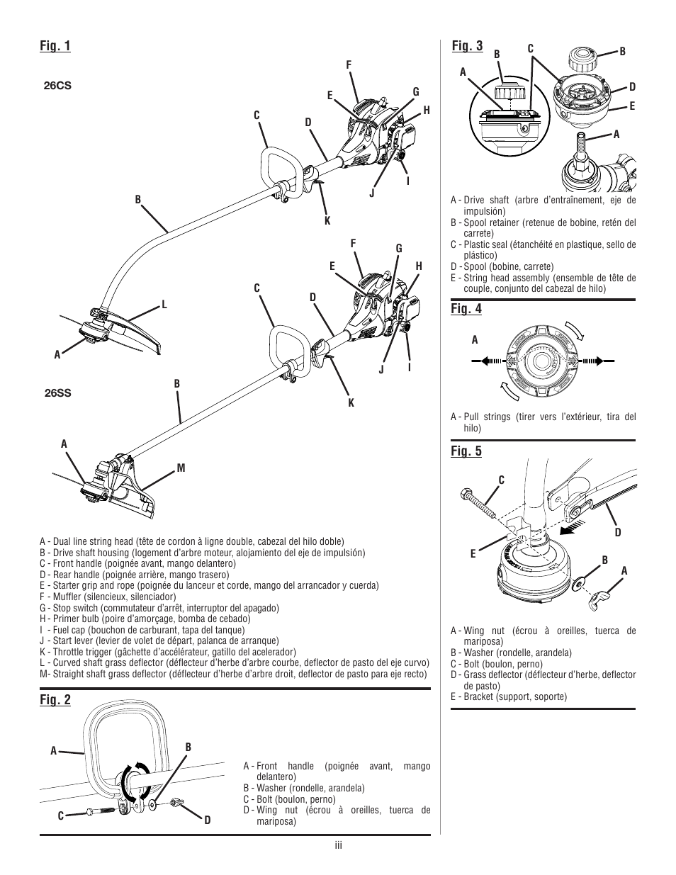 Homelite UT32650 User Manual | Page 3 / 44