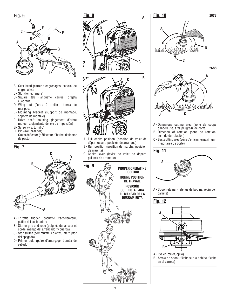 Homelite UT32650 User Manual | Page 4 / 44