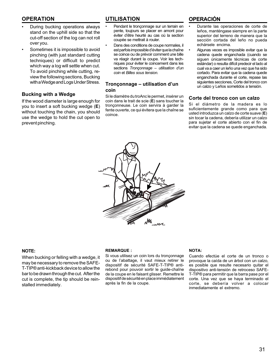 Homelite UT10946 User Manual | Page 31 / 72