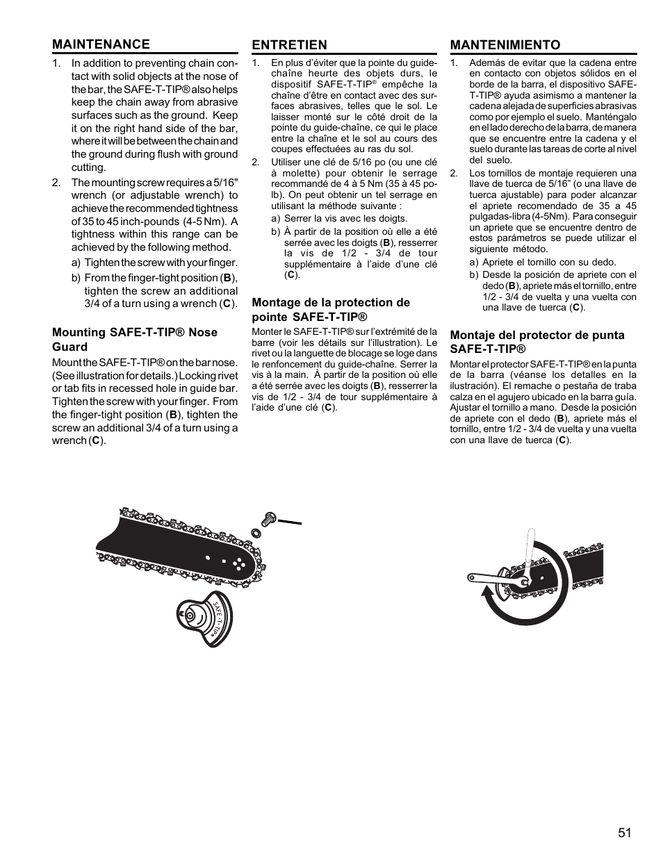 Ab c | Homelite UT10946 User Manual | Page 51 / 72