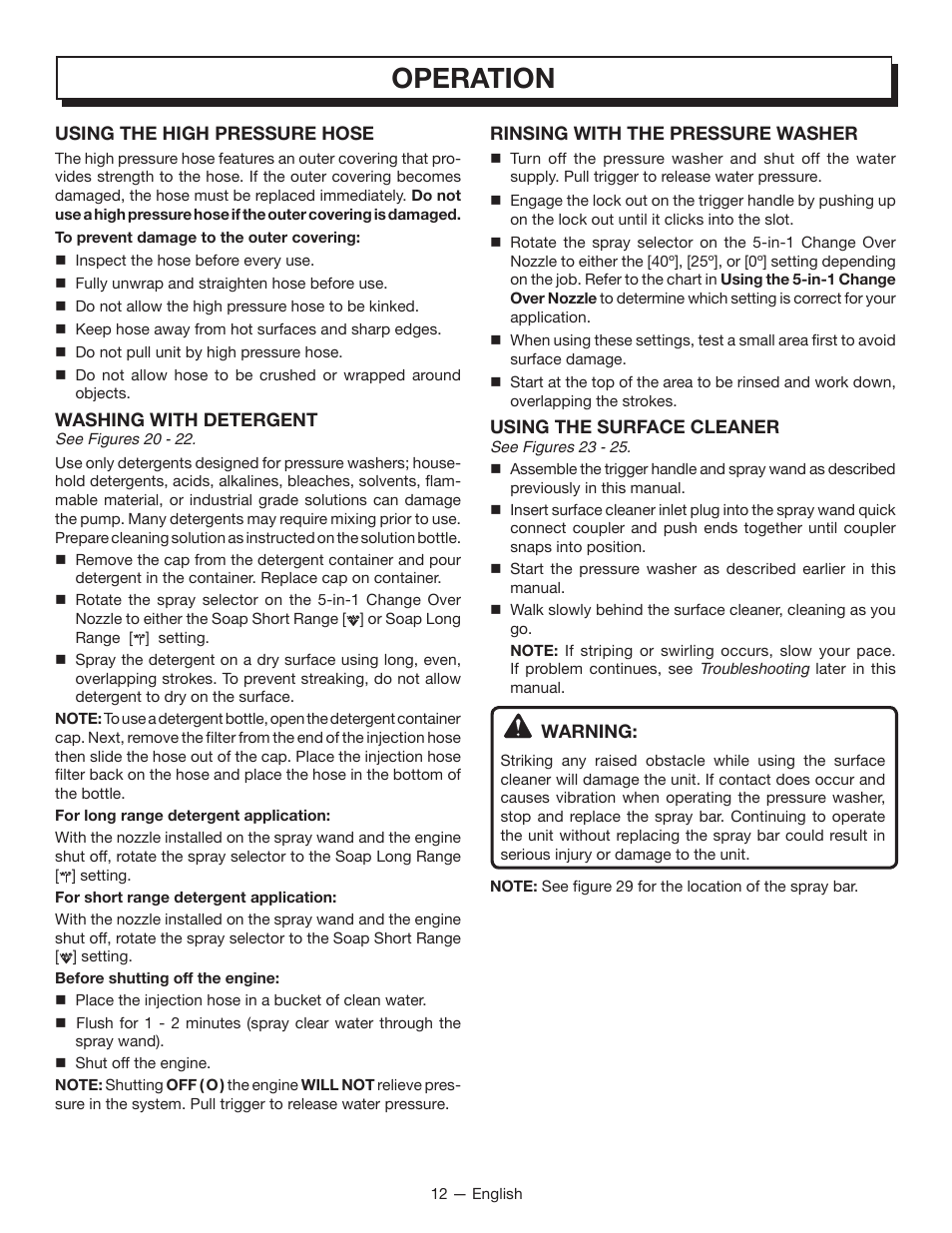 Operation | Homelite UT80835 User Manual | Page 17 / 65