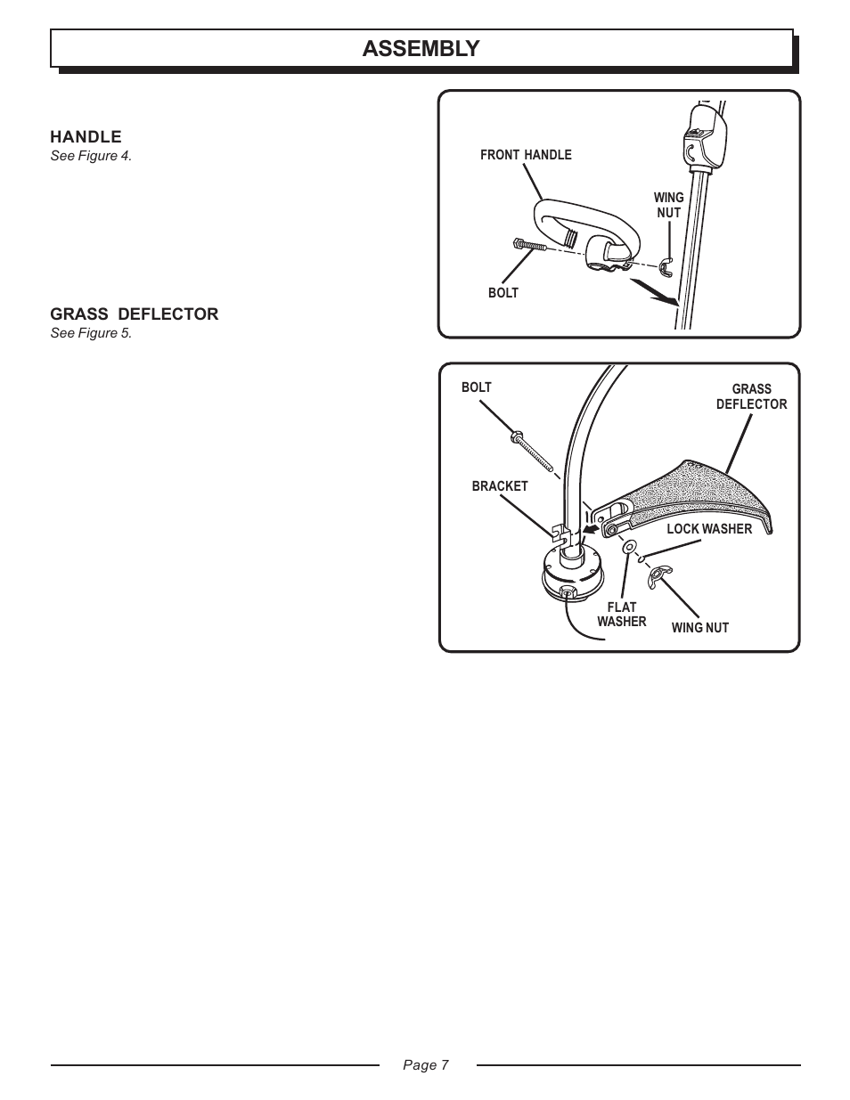 Assembly | Homelite TOOL UT20818 User Manual | Page 7 / 20