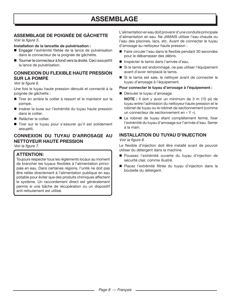 Assemblage | Homelite HL80923 User Manual | Page 25 / 48